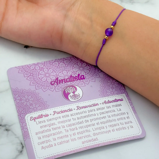 Pulsera amatista