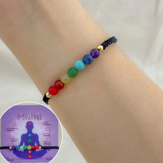 Pulsera 7 chakras